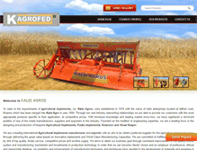 Tablet Screenshot of kalsiagros.com